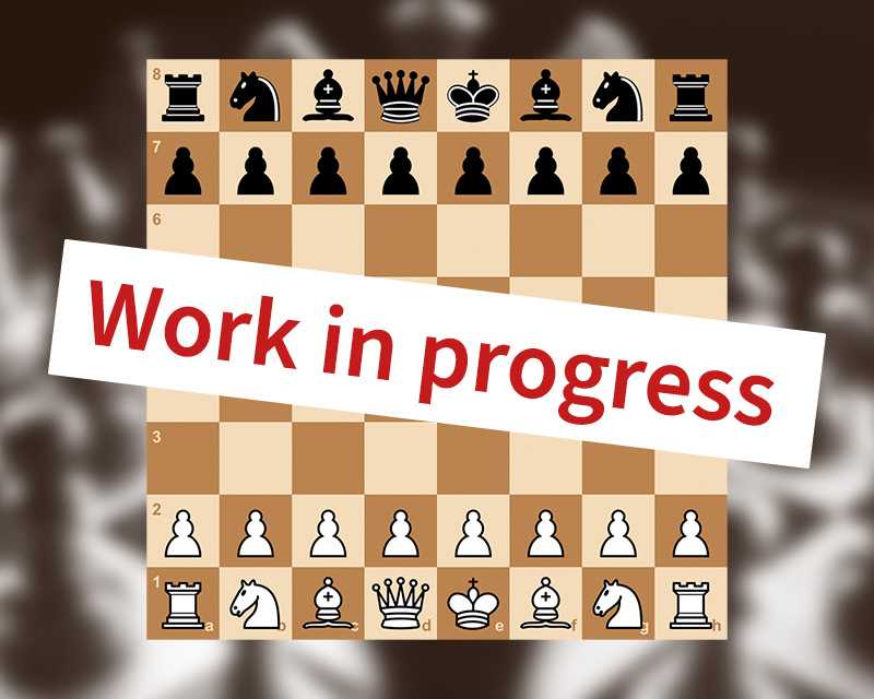 Chess program